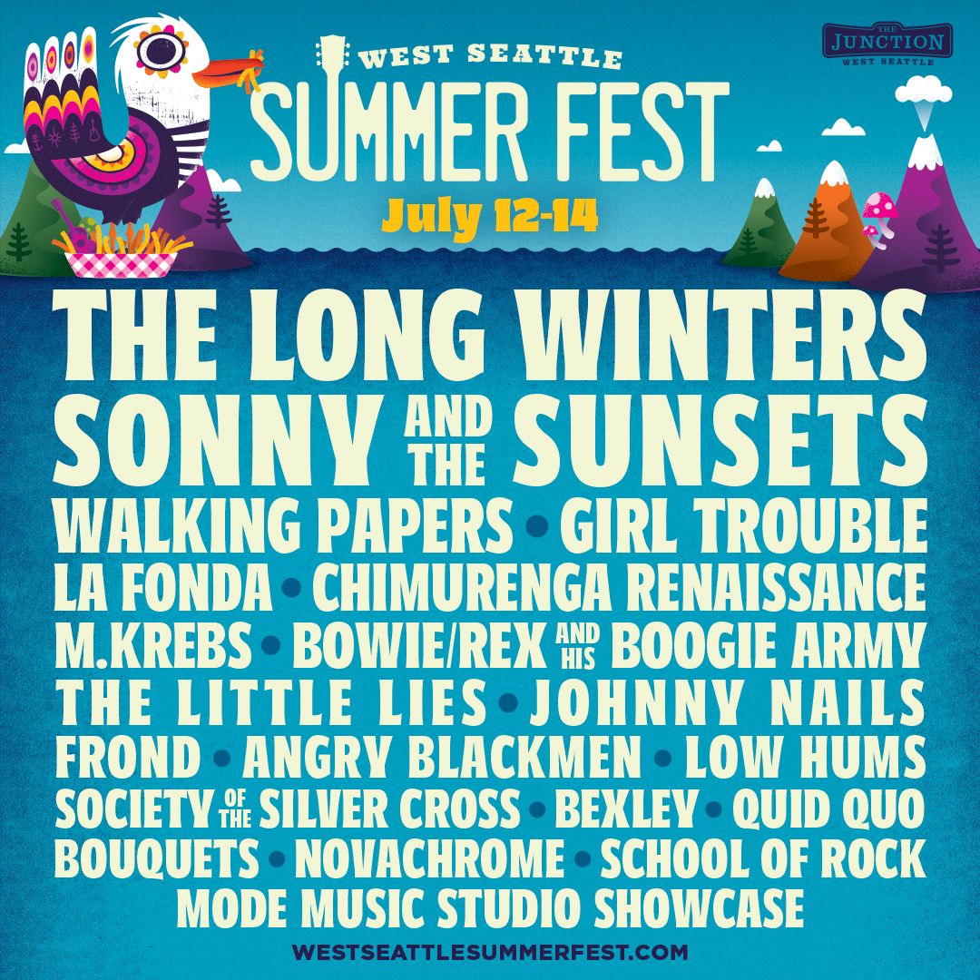 West Seattle Summerfest bands The Long Winters and Sonny and the ...